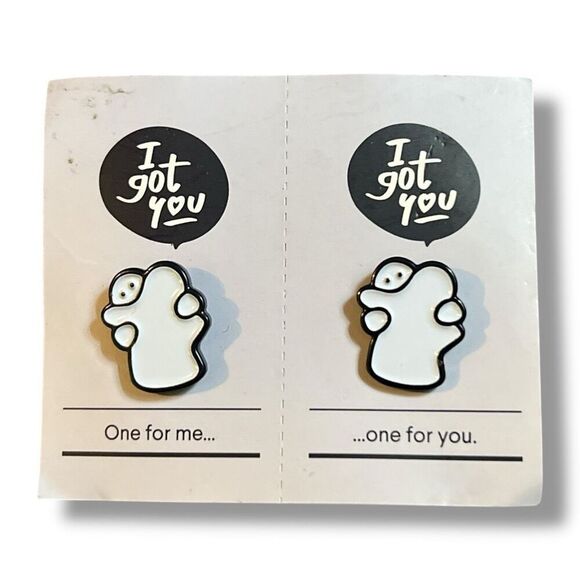 Bundle Sale 3 for $15 | Set of Curology “I Got You” Pins – One for Me, One for Y - Picture 1 of 7